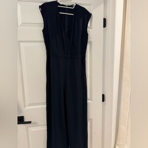 Uniqlo lightweight jumpsuit size S navy blue